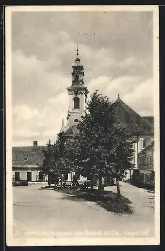 AK Hoheneich bei Gmünd, an der Kirche