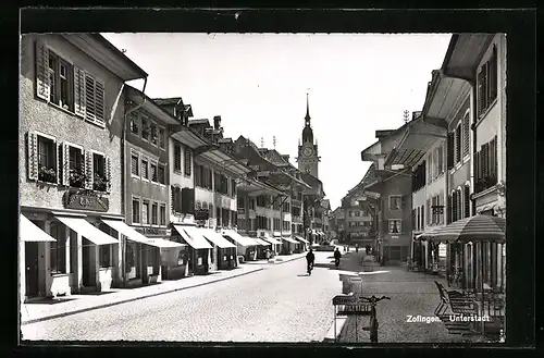 AK Zofingen, Partie in der Unterstadt, Lingerie Kutzli