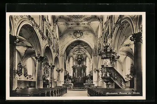 AK Mariastein, Inneres der Kirche