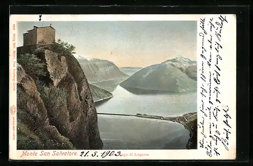 AK Gandria, Monte San Salvatore, vista sul Lago di Lugano