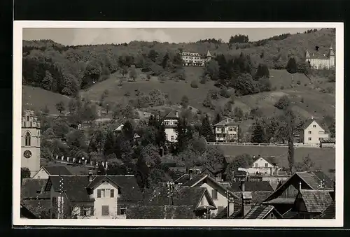 AK Affoltern a. Albis, Teilansicht der Ortschaft