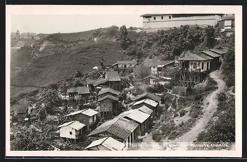 AK Manizales, Rincomes, Hütten am Berg