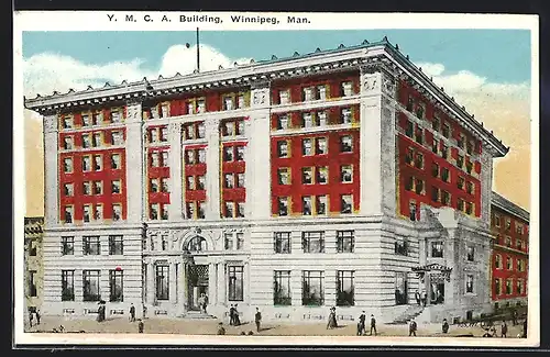 AK Winnipeg, Man., Y.M.C.A. Building