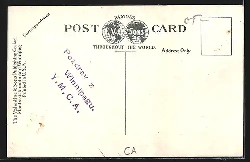 AK Winnipeg, Man., Y.M.C.A. Building