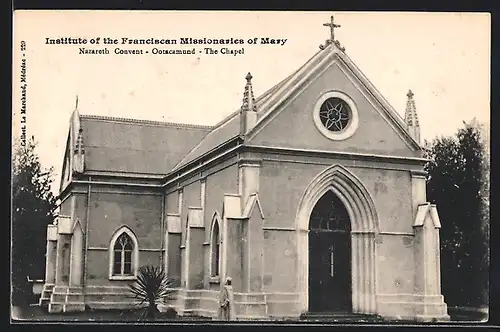 AK Ootacamund, Nazareth Convent, the Chapel