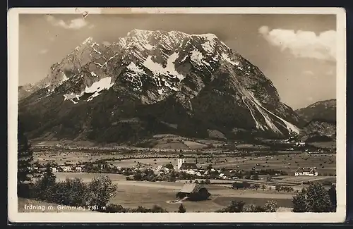 AK Irdning / Ennstal, Totalansicht mit Grimming