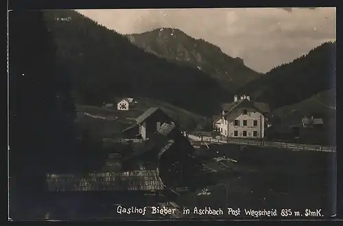 AK Aschbach, Gasthof Bieber