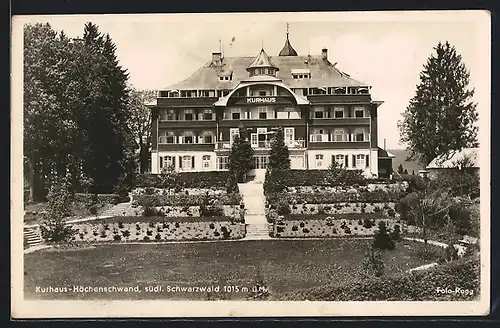 AK Höchenschwand / Schwarzwald, Kurhaus