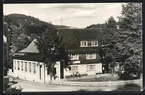 AK Mellenbach-Glasbach / Thür. Wald, Gasthaus zur Kehre