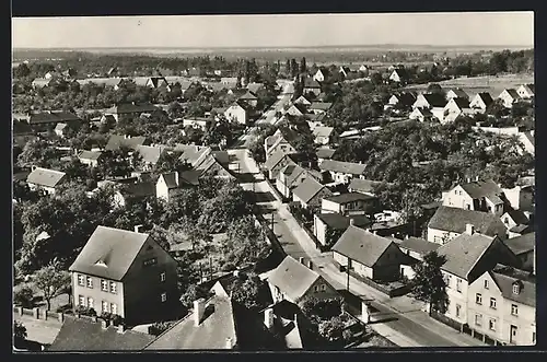 AK Lauchhammer-Mitte, Blick auf die Kleinleipischer Strasse