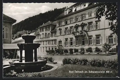 AK Bad Teinach / Schwarzwald, Hotel Hirsch