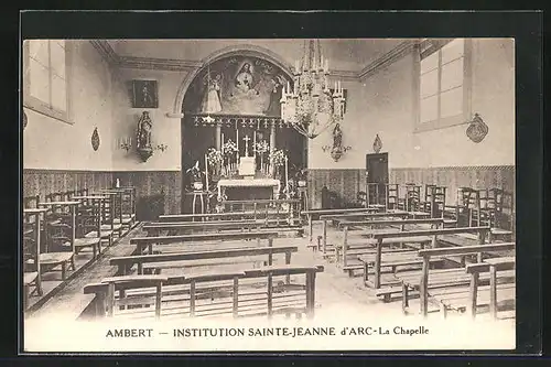 AK Ambert, Institution Sainte-Jeanne d`Arc, La Chapelle