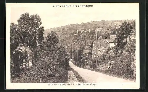 AK Chouvigny, Entree des Gorges