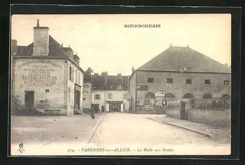 AK Varennes-sur-Allier, La Halle aux Grains