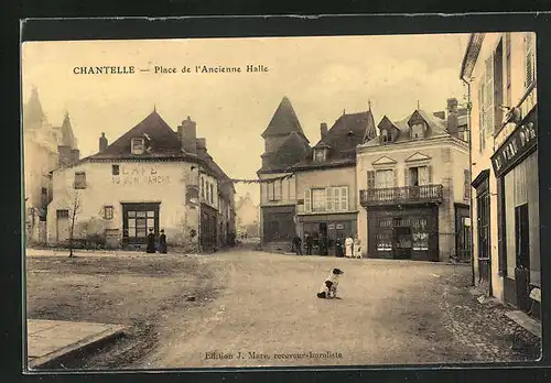 AK Chantelle, Place de l`Ancienne Halle, Café au Bon Marché