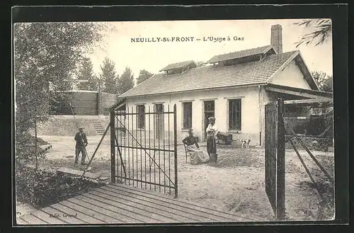 AK Neuilly-St-Front, L`Usine á Gaz