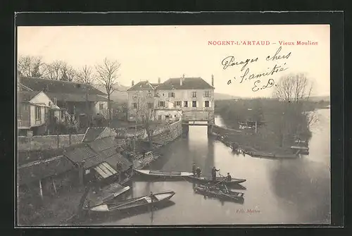 AK Nogent-L`Artaud, Vieux Moulins