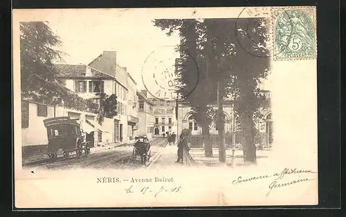 AK Néris, Avenue Boirot