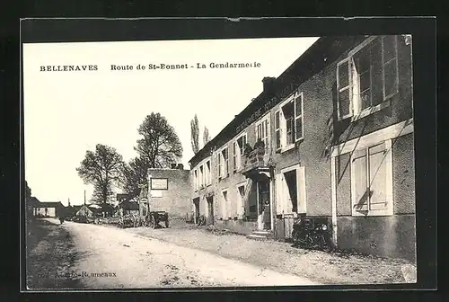 AK Bellenaves, Route de St-Bonnet, La Gendarmerie