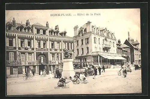 AK Berck-Plage, Hotel de la Paix