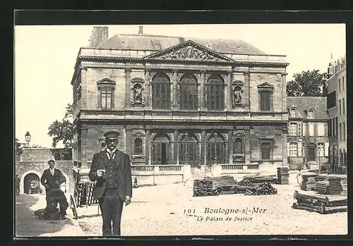 AK Boulogne-sur-Mer, Le Palais de Justice