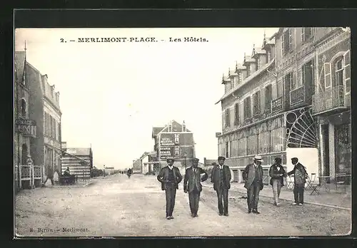 AK Merlimont-Plage, Les Hôtels