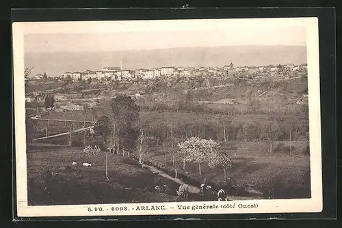 AK Arlanc, Vue générale, Totalansicht des Ortes