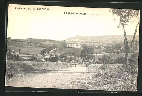 AK Ardes-sur-Couze, Paysage, Totalansicht