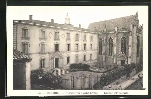 AK Issoire, Institution Saint-Louis - Entrée principale