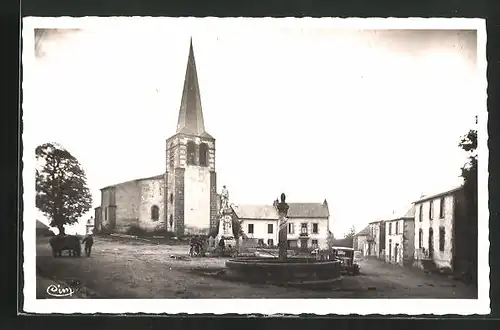 AK Chapdes-Beaufort, Place de l`Eglise