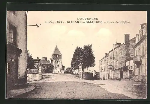 AK St Jean des Ollières, Place de l`Église