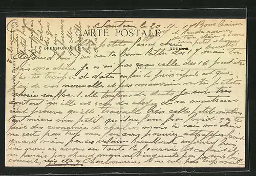 AK Sauterre, Vue Panoramique du Ventre