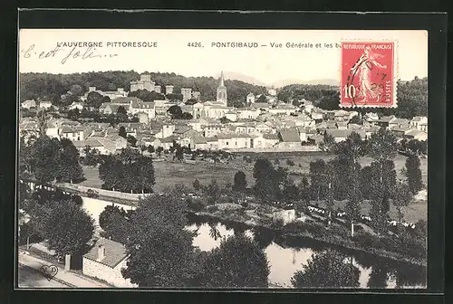 AK Pontgibaud, Vue Gènèrale