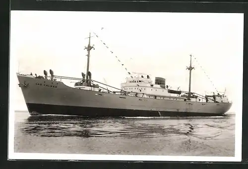 AK Handelsschiff M. S. Las Palmas vor der Küste
