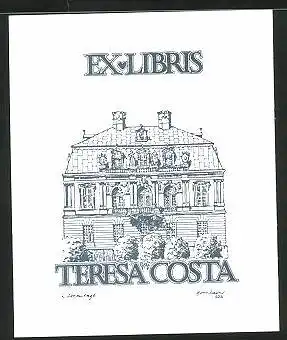 Exlibris Teresa Costa, Haus