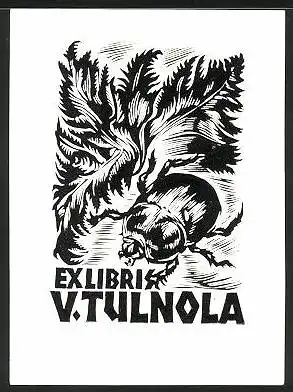 Exlibris V. Tulnola, Käfer