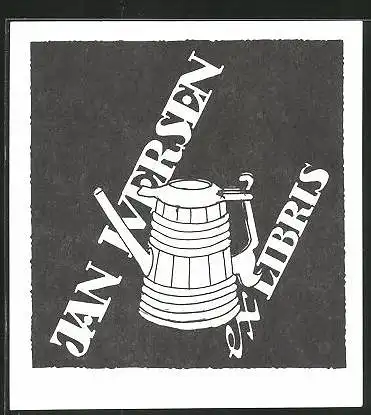 Exlibris Jan Iversen, Kanne