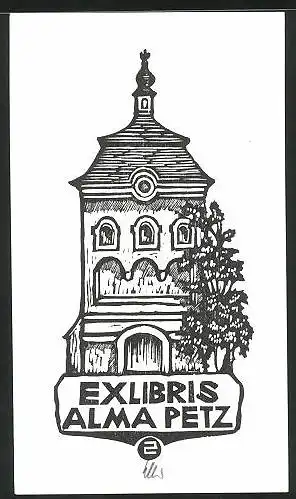 Exlibris Alma Petz, Kirche