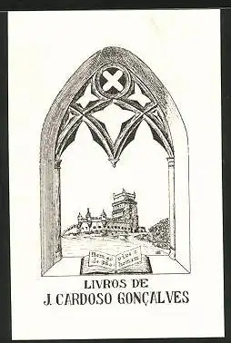 Exlibris J. Cardoso Goncalves, Burg