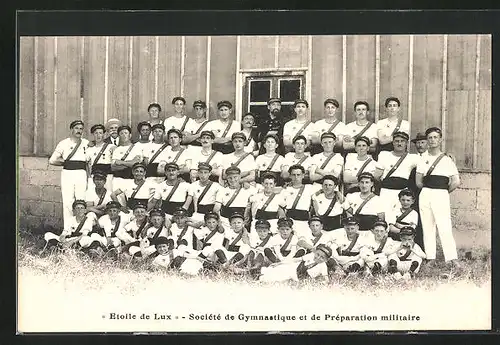 AK Etoile de Lux, Societe de Gymnastique et de Preparation Militaire, Gruppenfoto