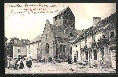 AK Saint-Émiland, L`Église