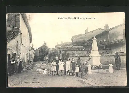 AK St-Romain-des-Iles, Le Monument