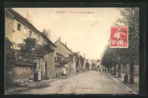 AK Givry, Boulevard de Metz