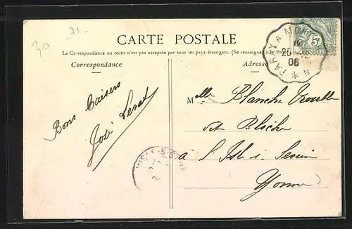 AK Génelard, La Foire 1904