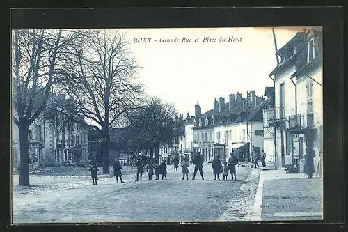 AK Buxy, Grande Rue et Place du Haut
