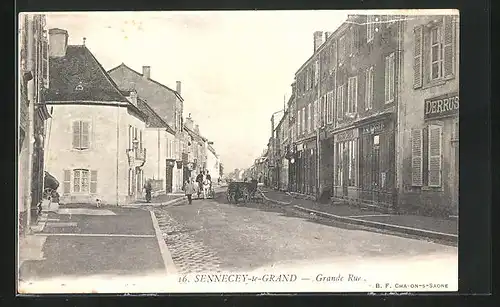 AK Sennecey-le-Grand, Grande Rue