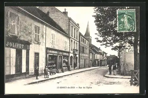 AK St-Bonnet-de-Joux, Rue de l`Eglise