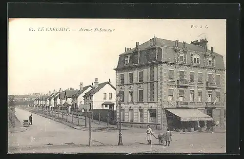 AK Le Creusot, Avenue St-Sauveur