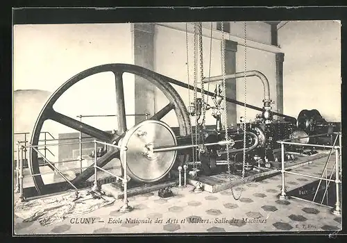 AK Cluny, Ecole Nationale des Arts et Métiers, Salle des Machines