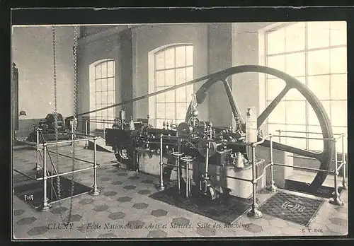 AK Cluny, Ecole Nationale des Arts et Métiers, Salle des Machines